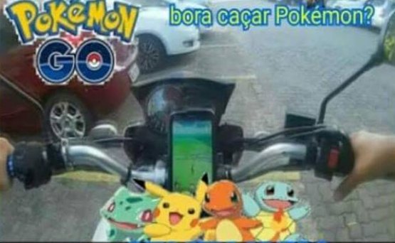 ‘Motoboy do Pokémon’ cobra R$ 25 para sair à procura dos bichinhos