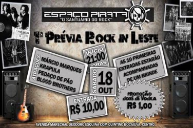 Coletivo WoodRock promove prévia de festival neste sábado no Espaço Pirata