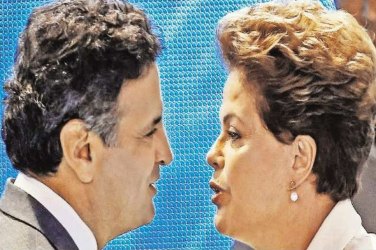 Sensus mostra vantagem folgada de Aécio sobre Dilma