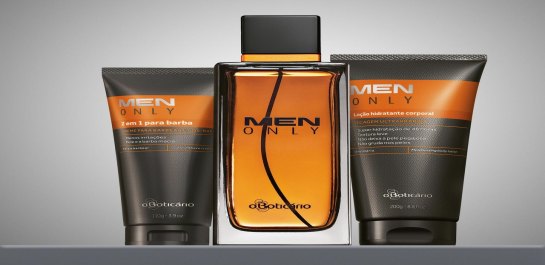 O Boticário apresenta a linha Men Only