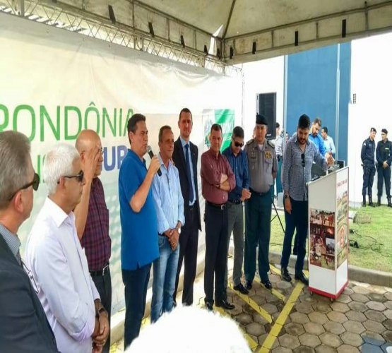 Na inauguração da Unisp em Jaru, Maurão destaca investimentos na segurança