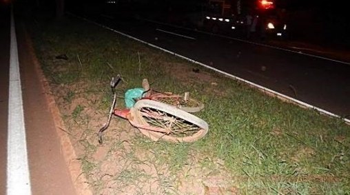 Ciclista morre após ser atropelado por carro na BR-174