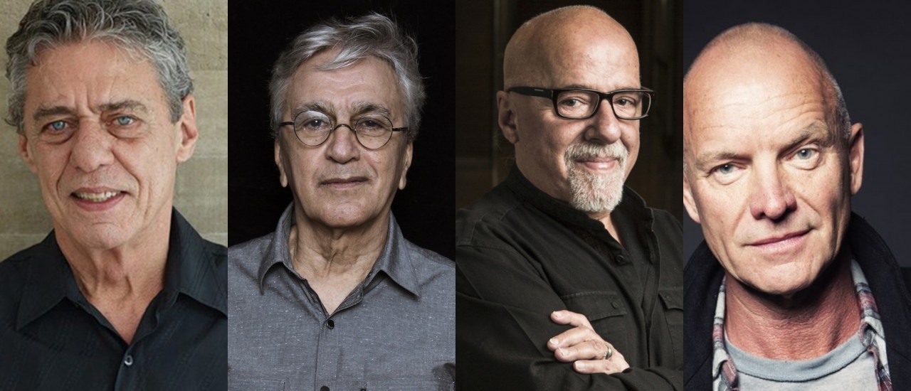 PETIÇÃO: Sting, Caetano e Paulo Coelho assinam abaixo-assinado contra Bolsonaro