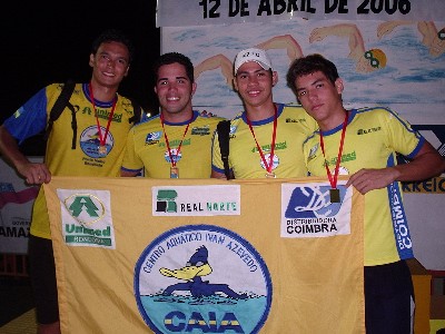 Equipe CAIA se destaca no Campeonato Estadual Absoluto de Natação