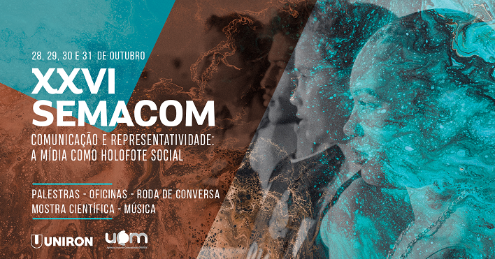 UNIRON: 26ª Semacom abordará a mídia como holofote das causas sociais