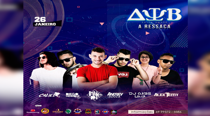 Confira os ganhadores dos ingressos da festa Delta House