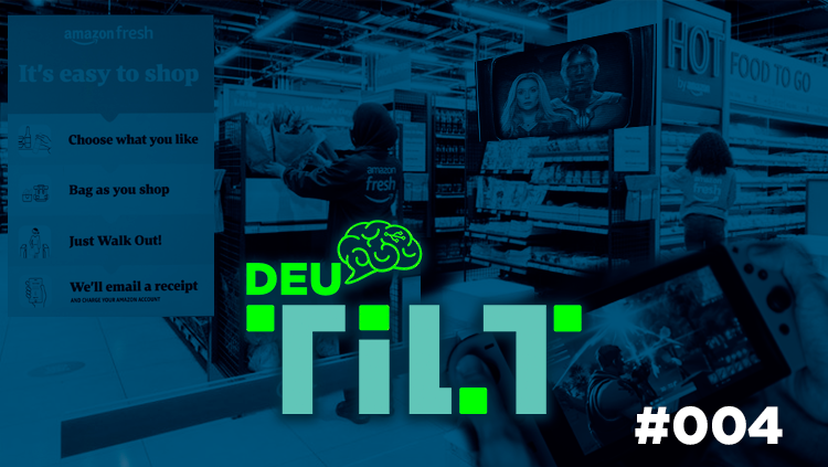 DEU TILT #004: Rumor de um novo Nintendo, supermercado sem caixa e expectativas para o final de WandaVision