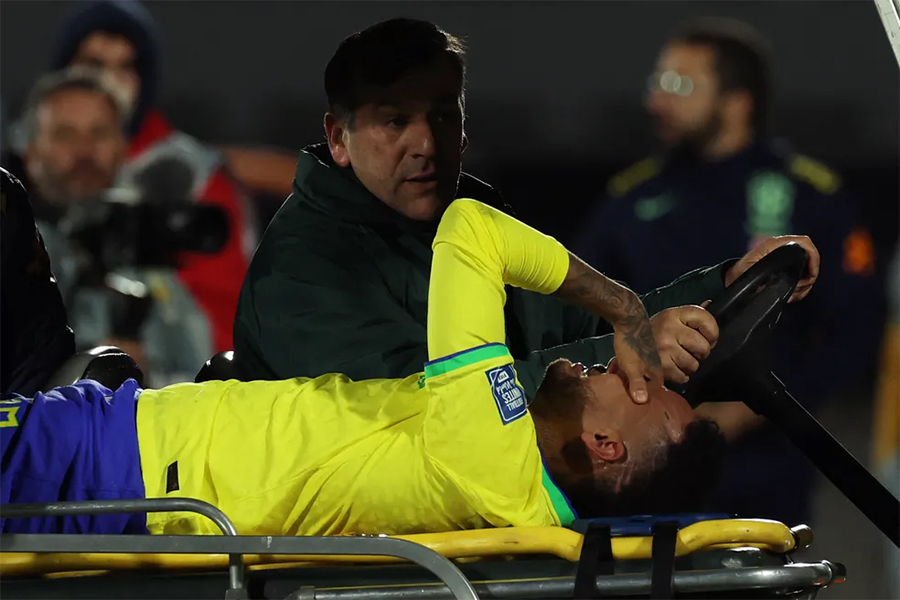 NEYMAR: Lesionado em seu último jogo das eliminatórias, atacante não atua mais em 2023