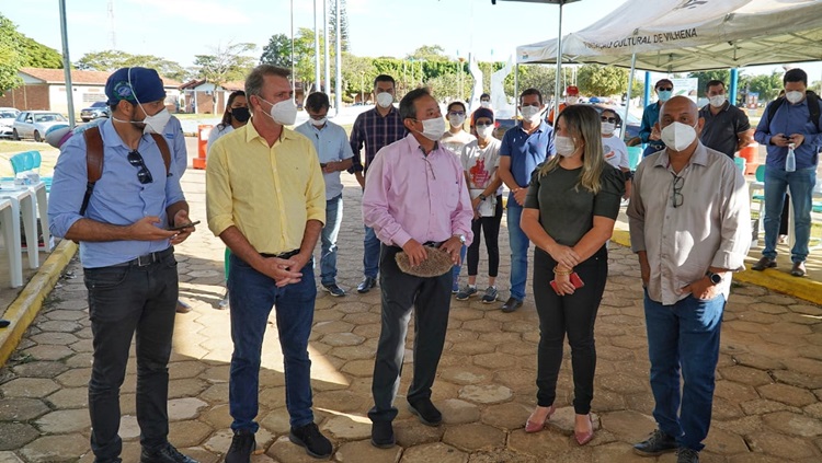 CONTRA COVID: Governo atende Luizinho Goebel e realiza drive-thru de testagem rápida