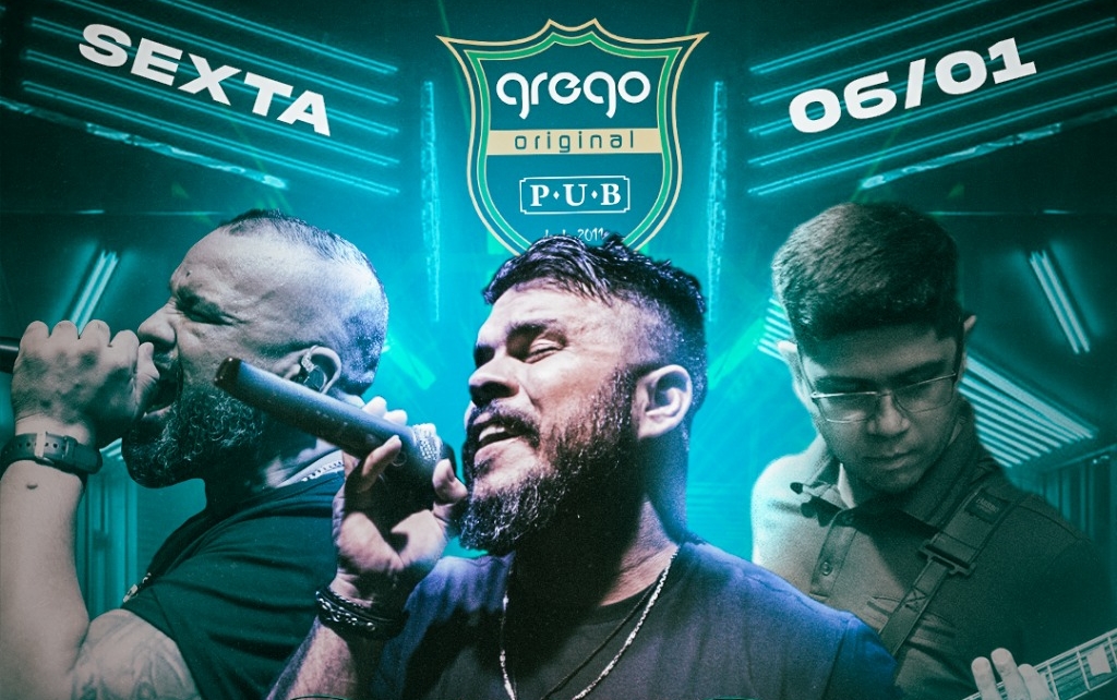 ROCK & GASTRONOMIA: Veja as atrações do final de semana do Grego Original