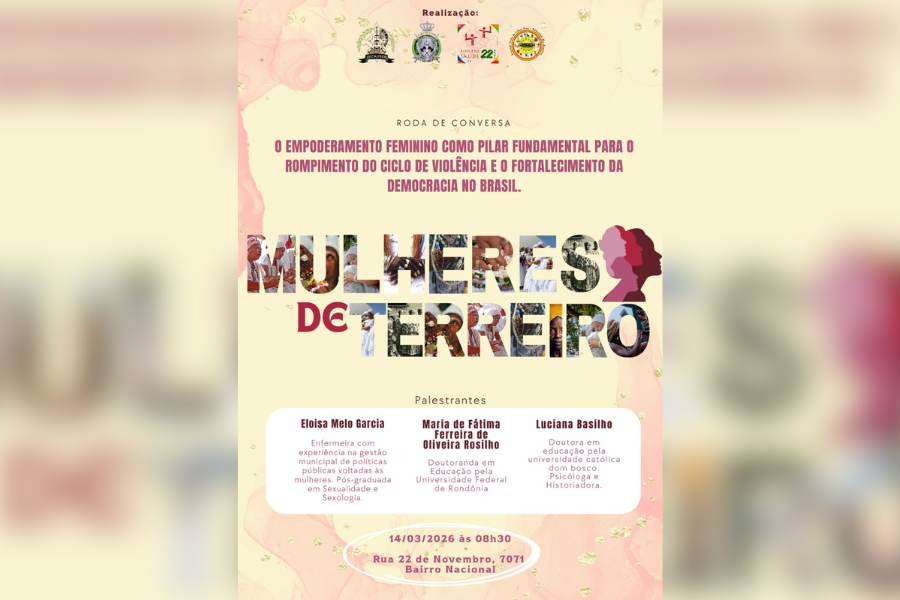 AXÉ!: Mulheres de Terreiro debatem rompimento do ciclo de violência em Porto Velho