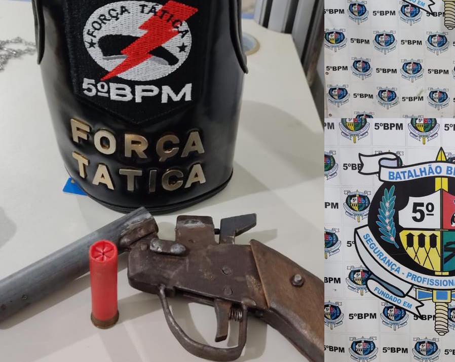 ENXUGANDO GELO – Membro de facção é preso com arma por duas vezes em menos de 24 horas