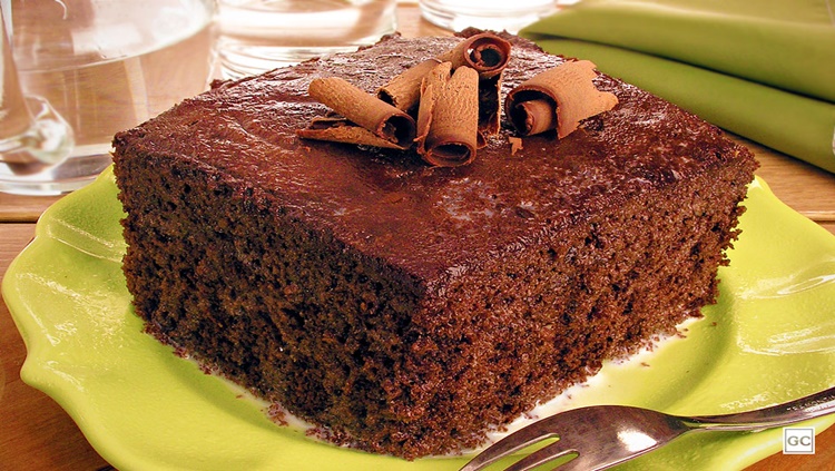 DELICIOSO: Bolo de chocolate geladinho para saborear a qualquer hora do dia