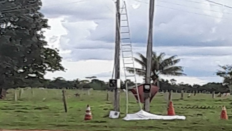 FATAL: Homem morre eletrocutado enquanto trabalhava em município