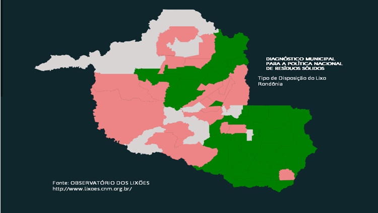 ATERROS SANITÁRIOS: Regiões Centro e Sul de Rondônia estão no mapa verde do lixo urbano 