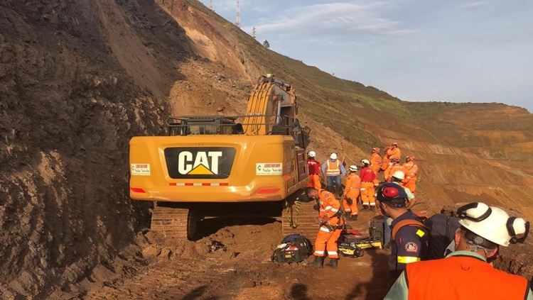 DE  NOVO: Vale confirma novo deslizamento de terra em Brumadinho