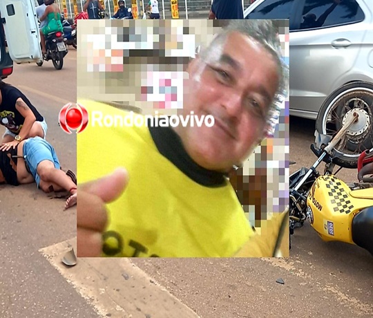 NÃO SUPORTOU: Mototaxista morre após grave acidente em cruzamento da capital