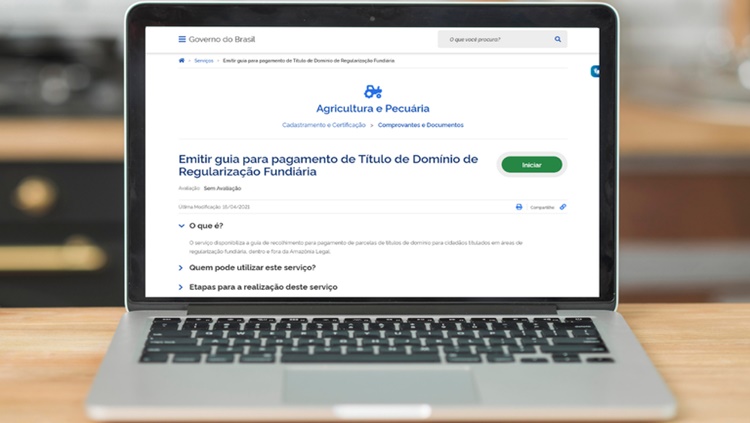 REGULARIZAÇÃO FUNDIÁRIA: Guias para pagamento de títulos podem ser emitidas pela internet