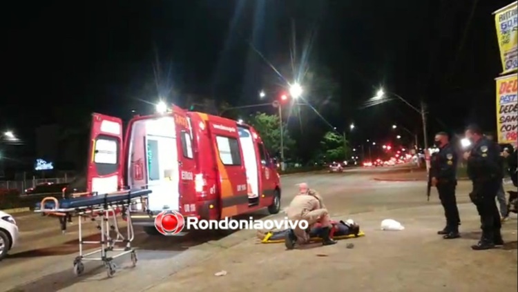 NA JORGE TEIXEIRA: Homem é atropelado por ônibus ao correr para não ser atacado a facadas