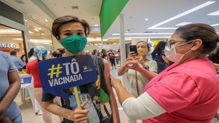 COVID-19: Prefeitura mantém vacinação no Porto Velho Shopping nesta quinta e sexta