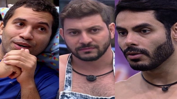 BBB21: Caio, Gil e Rodolffo se enfrentam no paredão desta semana