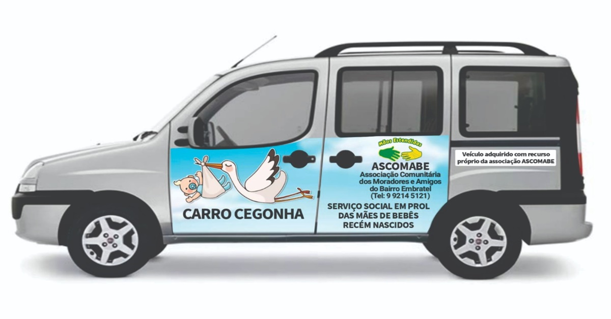 CARRO CEGONHA: Serviço gratuito será oferecido para mães de bebês recém-nascidos 