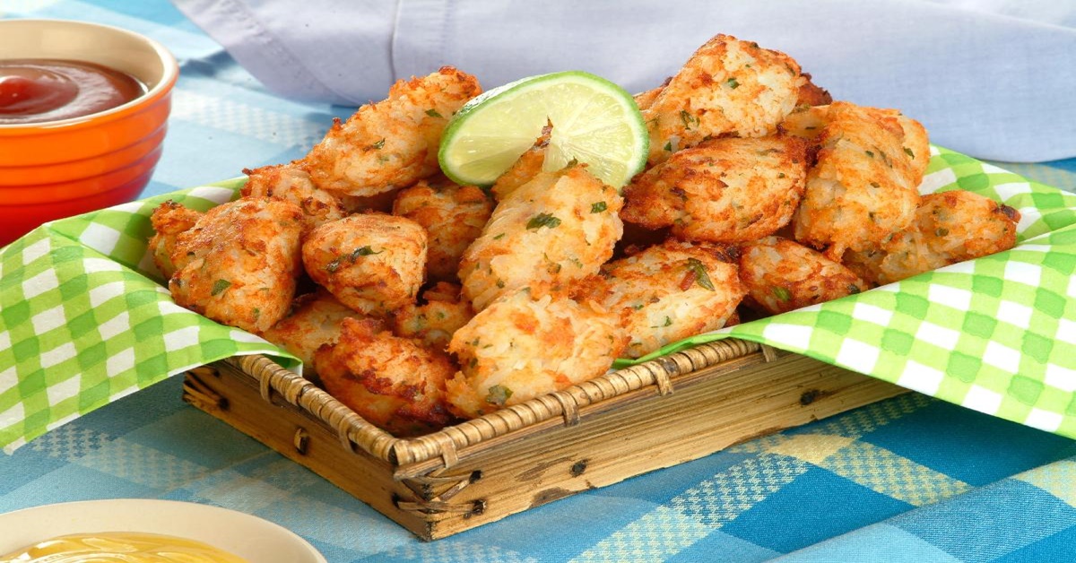 SEXTOU: Bolinho de peixe e arroz cheio de sabor para preparar ainda hoje