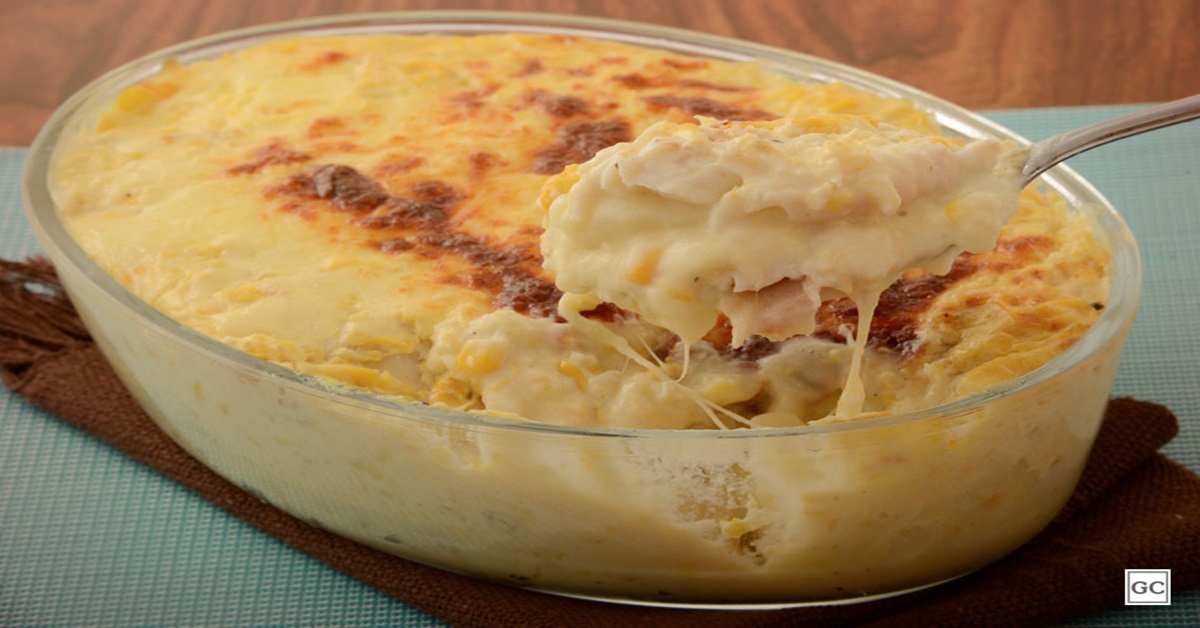 CHEIO DE SABOR: Peixe gratinado ao molho de queijos para preparar no almoço