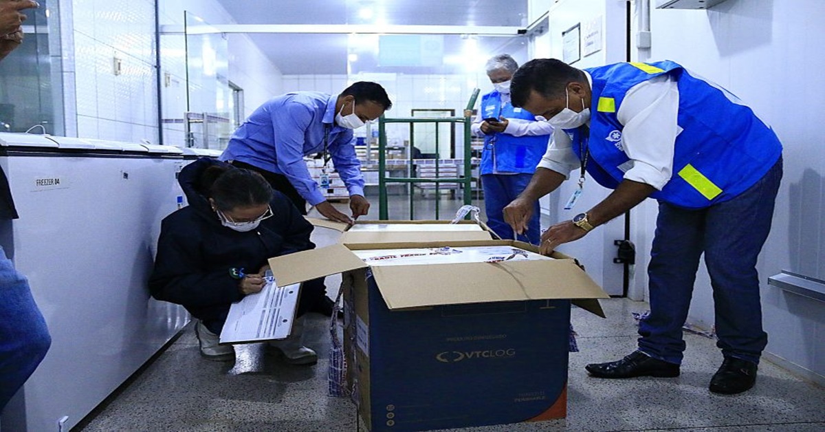 IMUNIZAÇÃO: Rondônia recebe mais de 50 mil doses de vacina contra a covid-19