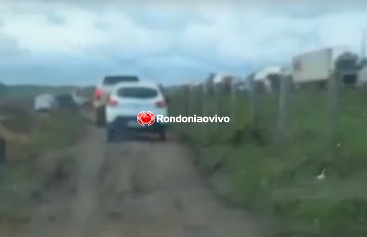 DESVIO: Tráfego na BR-364 é liberado para carros pequenos; veja o vídeo