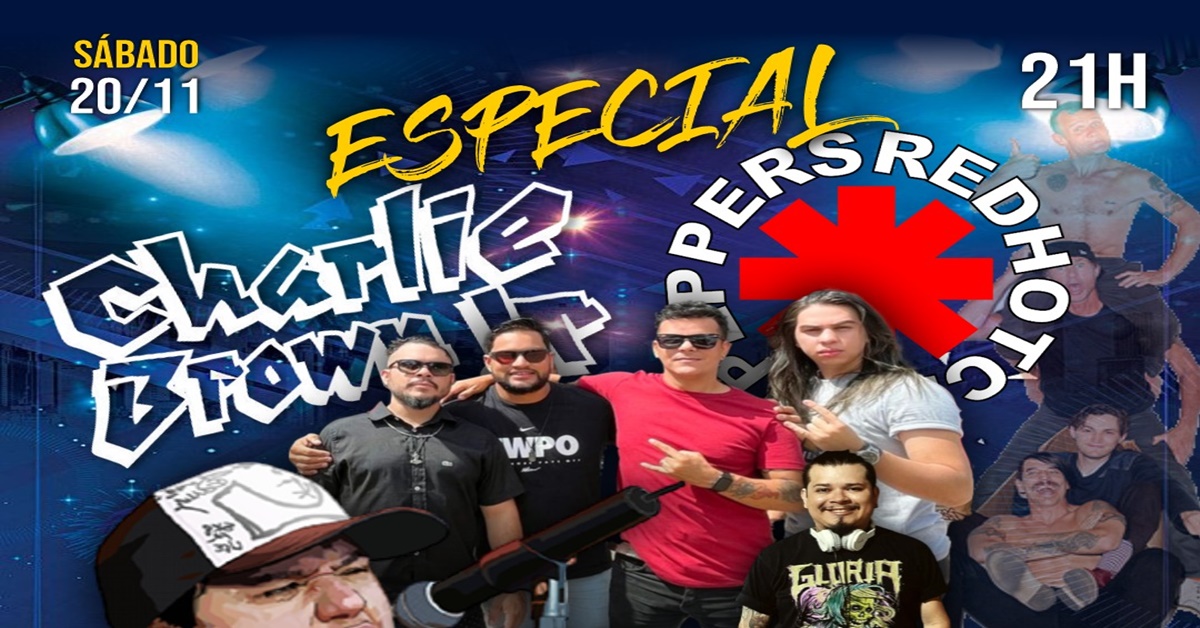 ESPECIAIS: Charlie Brown Jr e Red Hot Chili Pepprs neste sábado no Grego Original