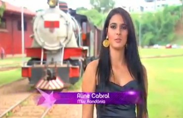 Confira vinheta da Miss Rondônia, Aline Cabral, para o concurso Miss Brasil 2011 