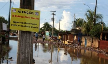 EPIDEMIA - Cruz Vermelha alerta os riscos da população com retorno aos locais atingidos pela enchente