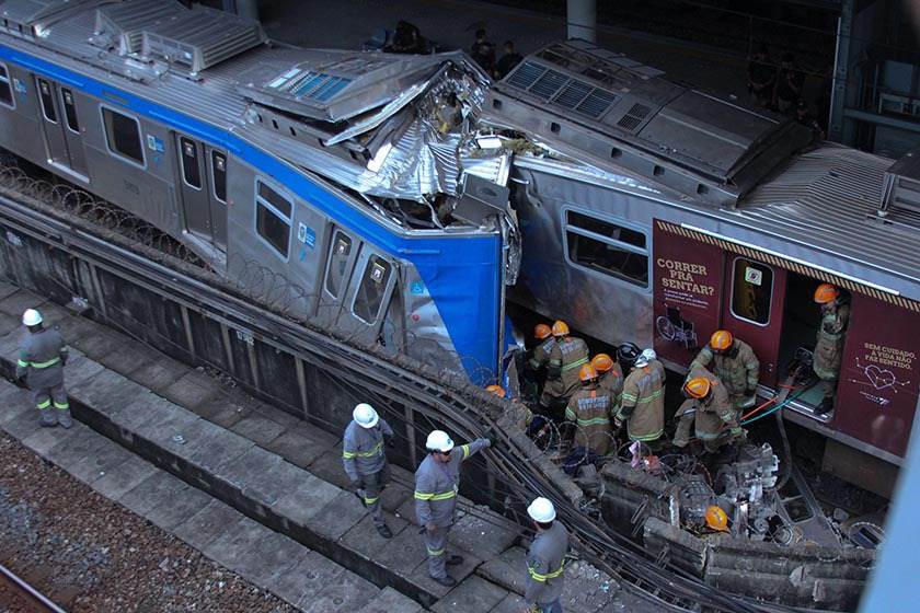 TRISTE: Morre condutor de trem que ficou preso às ferragens por 7 horas