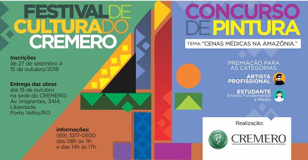 FESTIVAL DE CULTURA: Cremero abre inscrições para a quarta edição do Concurso de Pintura