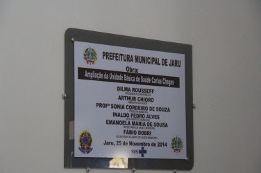 Centro de Saúde Carlos Chagas é reinaugurado em Jaru