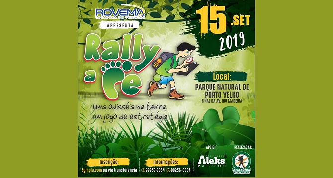 AMAZÔNIA ADVENTURE: Rally a Pé de Regularidade será no Parque Natural de Porto Velho