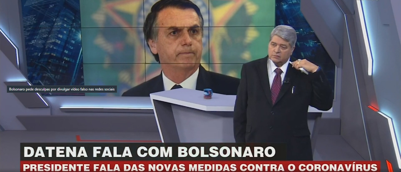 CEASA: Bolsonaro pede desculpas por divulgar vídeo falso nas redes sociais