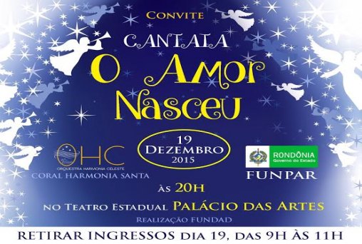 Grupo coral e orquestra apresentam cantata natalina no Palácio das Artes 