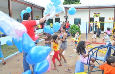 Camargo Corrêa beneficia creche no Ulisses Guimarães no Dia do Bem Fazer - FOTOS