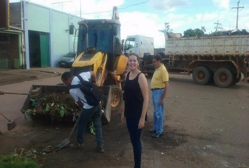 Agenor de Carvalho recebe mutirão de limpeza a pedido de Ana Maria Negreiros‏