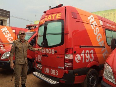 Corpo de Bombeiros recebe veículos e equipamentos de resgate