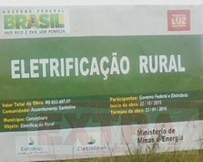 Moradores de assentamento reclamam da falta de energia elétrica