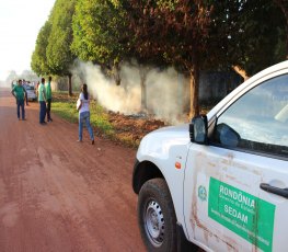 Sedam inicia operação contra queimadas urbanas e rurais