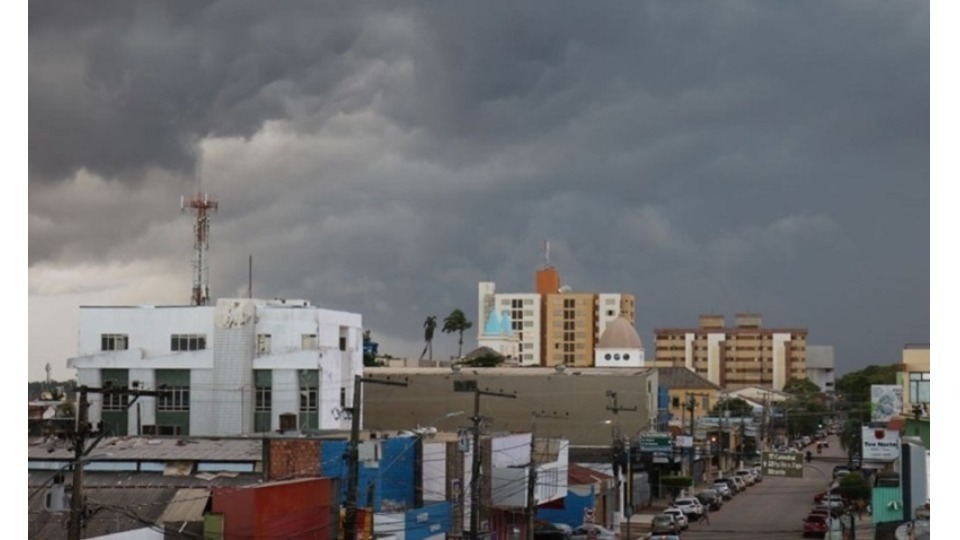 CUIDADO: Sexta (27) de sol, chuvas e ventania em RO, incluindo Guajará-Mirim