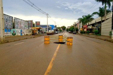 PÓS CHEIA - Semtran libera parte do tráfego de ruas que foram alagadas
