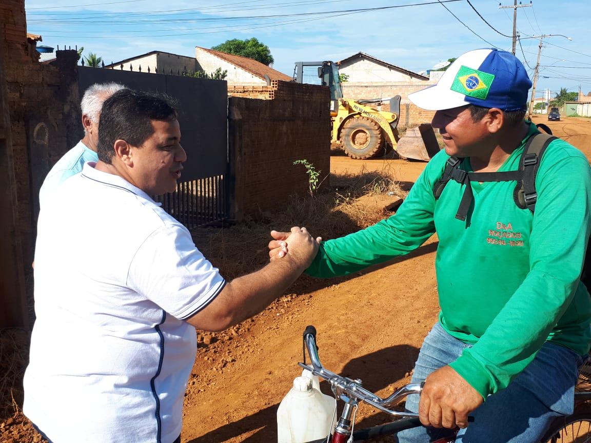 PAVIMENTAÇÃO: Pedido de Providência do vereador Pastor Sandro é atendido