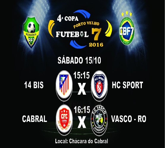 Copa Porto Velho de Futebol 7 Municipal 2016