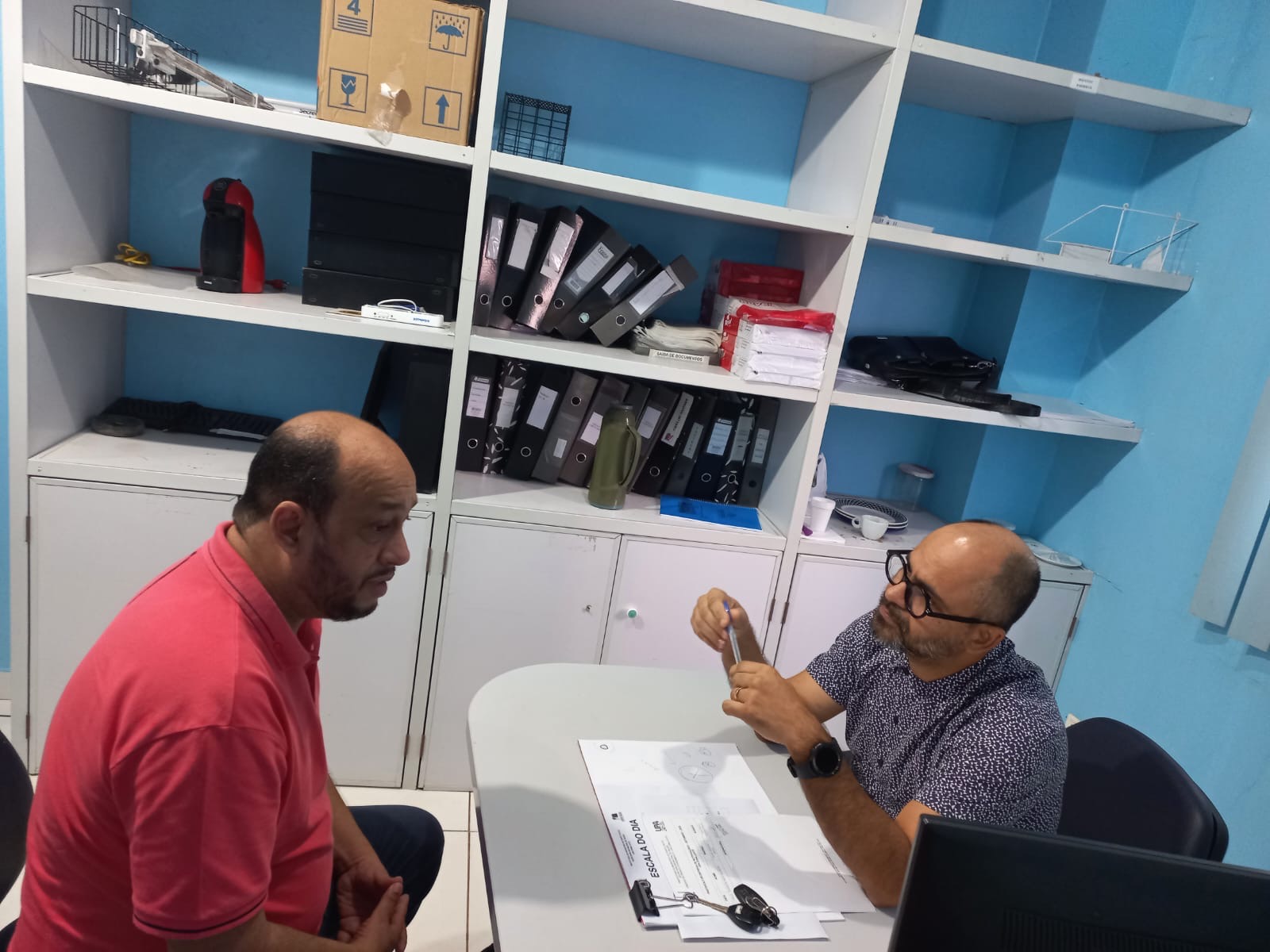 WANOEL MARTINS – Vereador fiscaliza atendimento da UPA Leste durante queimadas