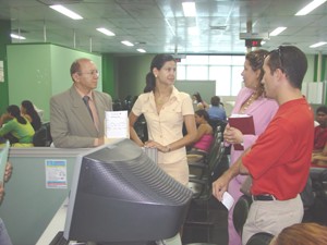 Corregedor-Geral da Justiça visita Shopping Cidadão na capital